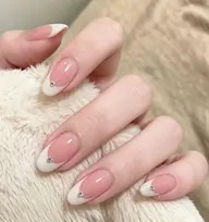 【限定】🌹カラーフレンチネイル💅&パーツ2個付き