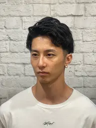 カット、シャンプー、セット