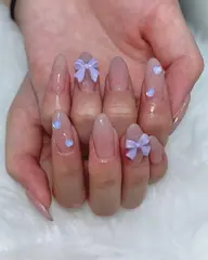 【オフあり】ちゅるん系グラデーション🩵クリアベース