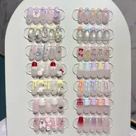 長さ出し10本+おたく定額コース🎀推しネイル、メンカラネイル🤍