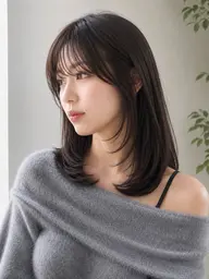 【☘️8月ご新規様限定☘️】似合わせカット➕最高級イルミナカラー✨✨43%OFF❗️（レイヤーカット/ミディアム）