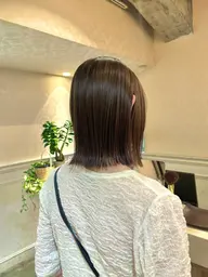 ✨【似合わせカット&髪質改善トリートメント】/ボブ/切りっぱなし/ショート/レイヤー/銀座/酸熱トリートメント