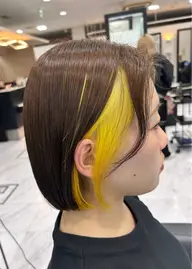 🎀【ご新規様平日限定🍑】カット&インナーブリーチ&全頭カラー&アミノシルクトリートメント🫧