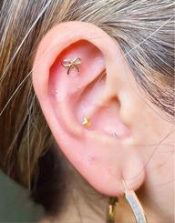 👂🏻💎耳つぼジュエリー💎👂🏻☆片耳5粒☆❣️3粒ジュエリー2粒ノーマル❣️カウンセリング→マッサージ→貼付☆