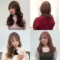 人気No.1!カット+透明感カラー+未傷ケアトリートメント