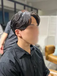 メンズカット+ダウンパーマ+毛流れパーマ(シャンプースタイリング込み)✨