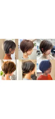 カット+白髪ぼかしハイライト+トリートメント