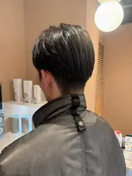 ¥500オフメニュー!メンズカット＋眉カット＋炭酸スパ¥5500