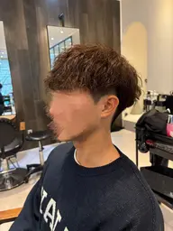 【ツイスパ】ツイストスパイラルパーマ➕カット✂️