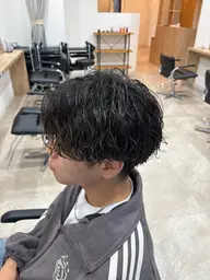 🎉㊗️ご新規様限定㊗️🎉メンズカット+🌊波巻きパーマ🌊
