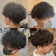 カット+パーマ【波巻き・ツイスパ】