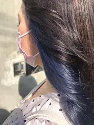 🌙イヤリングカラー🌙 ブリーチ➕ワンカラー➕補修トリートメント