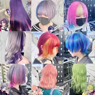 🌷春夏の初回限定クーポン☀️ブリーチカラー＋整えｶｯﾄ無料 ✂️🌈アニメカラーや2次元カラー推しカラーなども🆗