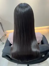 【予約可能 8/18〜】カット+髪質改善ストレート(縮毛矯正)+トリートメント