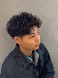 【似合わせMen,sカット+眉カット+波巻パーマ】お客様一人ひとりに合ったカットとパーマを提案させていただきます