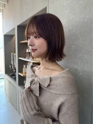 ☀️迷ったらこちら【ボブ、切りっぱなしボブ】☀️似合わせカット+N.ケアカラー+スチームトリートメント💎