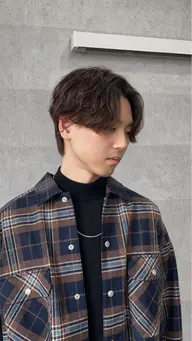 メンズヘアセット