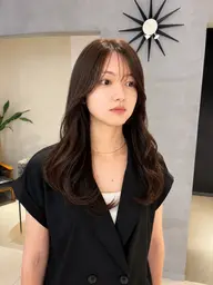 ご新規様限定♡ 小顔顔周りレイヤーカット &ブリーチなしで叶うツヤツヤ髪質改善カラー 🎀