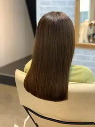 カット+縮毛矯正