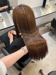 【酸性縮毛矯正🫧】縮毛矯正+バイカルテトリートメント