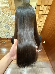 【平日限定クーポン🌟】✨手軽に扱いやすく✨カット+髪質改善ストレート(縮毛矯正)🍀