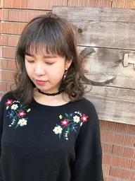 【似合わせで叶える】サイエンスアクア+カット+カラー+oggiottoトリートメント 透明感 透け感 艶髪 髪質改善