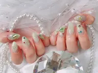 ワンカラーorラメグラデーション+パーツつけ放題✨
