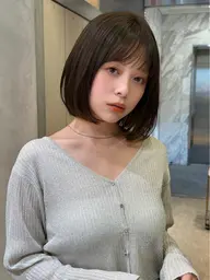 🌈👀ボブ5cm以上カット【ボブカット➕最高級トリートメント➕超音波アイロン】ボブで可愛く過ごしましょう❣️