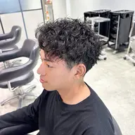 【メンズ限定🚹🖤】カット+ツイストスパイラルパーマ🌀+Aujua1stepトリートメント🫧+marbb