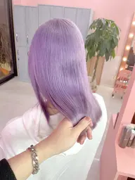 【人気No.3❄️】【⛄️1日1名限定✨⛄️】ダブルカラー➕5ステップトリートメント(ブリーチ込み)🦋