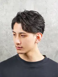 カット、パーマ　セット