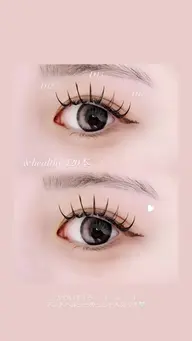 束感🩵アンドヘルシー✨️マツエク▶︎パーマ 100本〜