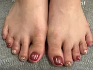 【ご新規様オフ無料】+ケア+ワンカラー👣⸒⸒
