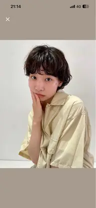 ・short cut + perm🌀