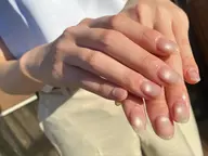 hand マグネットorフラッシュネイル10本🖤[オフ込み]