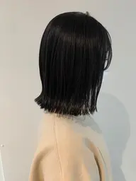 就活の方、仕事上髪を明るくできない方必見✨地毛風ツヤ感カラー✨