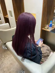 《ミニモ限定価格》初カラーにおすすめ🖤ブリーチなしダブルカラー+トリートメント🫧