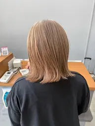 カット+ブリーチオンカラー🌈