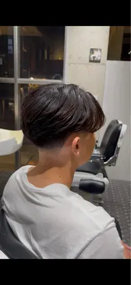【10代20代限定】毛流れセンターパート