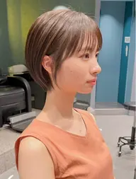 ⭐️【極上ケア】ショートカット+髪質改善カラー+4stepトリートメント(※シャンプーブロー込み、ワンカラーのみ)