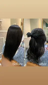 💕🎁ミニモ学割平日限定お出かけ前、デート前ヘアアレンジ💕