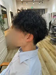 メンズカット➕パーマ【⚠️補足欄を必ず御確認ください‼️】