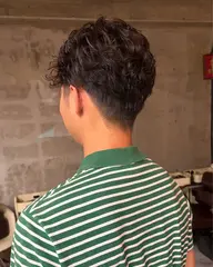 メンズカットパーマ