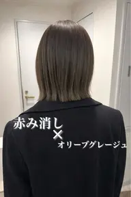🌟🌈カラー＋Aujua3stepトリートメント　お白髪染めも可能🙆‍♀️