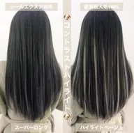 🩰 extensions 🩰26本でコントラストハイライトを再現🐶⚠️事前カウンセリング必須