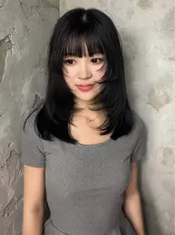 地毛風カラー(暗染めカラー)。⋆。˚ ʚïɞ ˚。⋆。🧚♀️