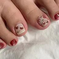 【フット🦶✨️】持ち込みOK⭕アートし放題60分🎀