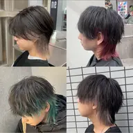 【7月新規限定メンズ用雰囲気作り👾】カット+ブリーチインナーカラー