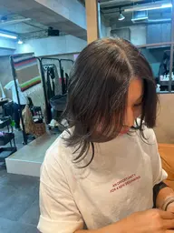 Cut ✂️+ お白髪染め👩🏻 + treatment🫧