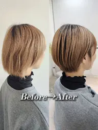 ✨ショート限定✨カット+2stepトリートメント付き